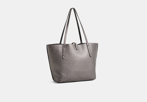 Custom Market Tote - Gunmetal/Gunmetal Black