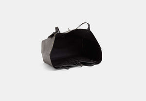 Custom Market Tote - Gunmetal/Gunmetal Black