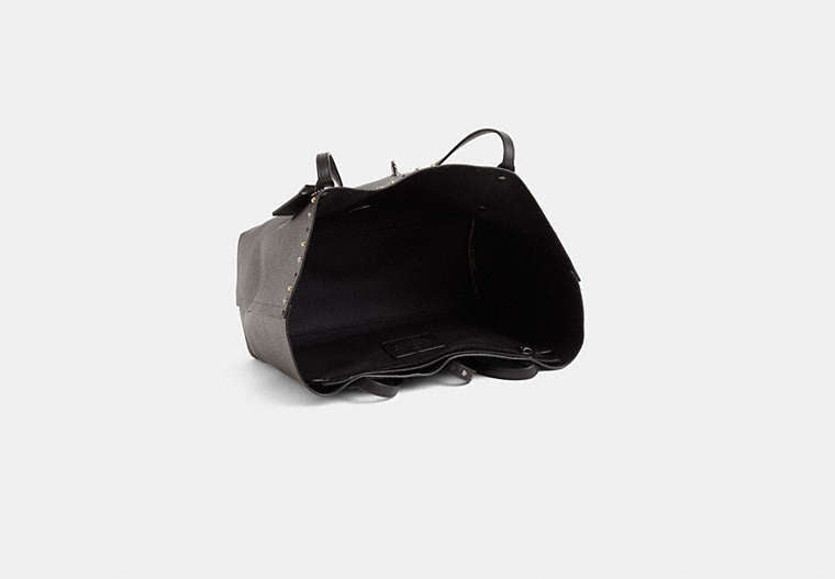 Custom Market Tote - Gunmetal/Gunmetal Black
