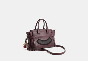 Custom Coach Swagger 27 - Dark Gunmetal/Oxblood