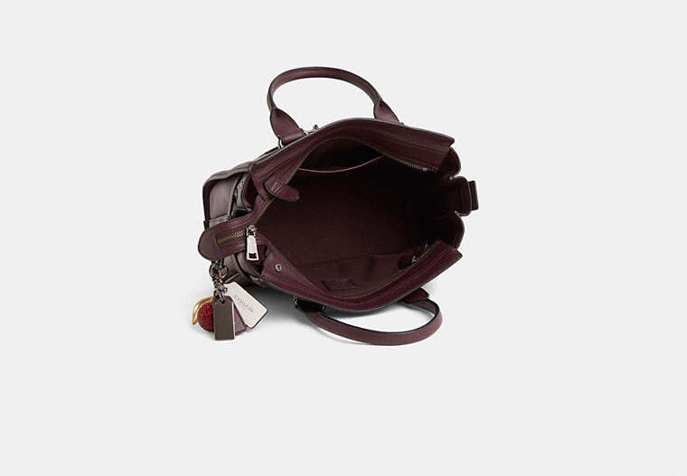 Custom Coach Swagger 27 - Dark Gunmetal/Oxblood