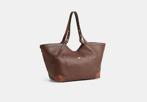 Custom Gramercy Tote Bag - Brass/Maple