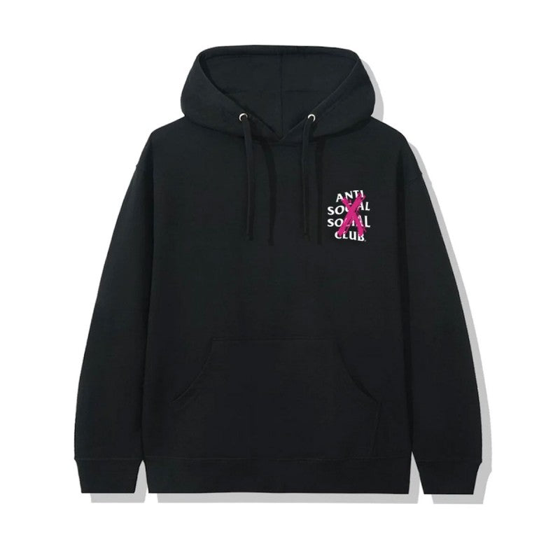 Anti Social Social Club Cancelled Black/Pink Hoodie