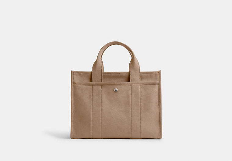 Cargo Tote Bag - Silver/Dark Natural