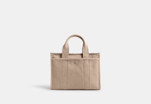 Cargo Tote Bag 26 - Silver/Dark Natural