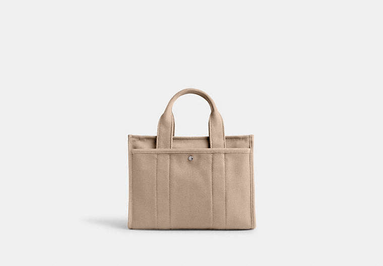 Cargo Tote Bag 26 - Silver/Dark Natural