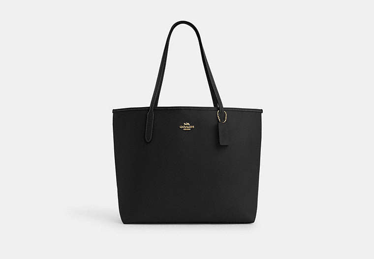 City Tote Bag - Gold/Black