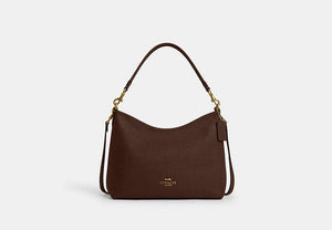 Laurel Shoulder Bag - Gold/Maple