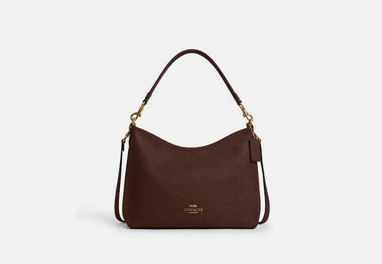 Laurel Shoulder Bag - Gold/Maple