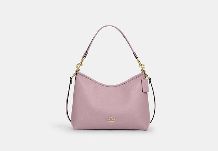 Laurel Shoulder Bag - Gold/Carnation