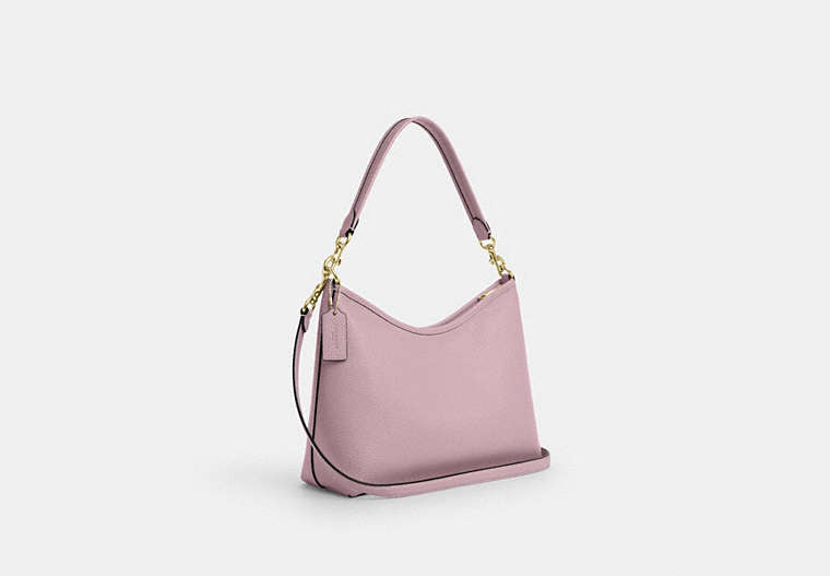 Laurel Shoulder Bag - Gold/Carnation
