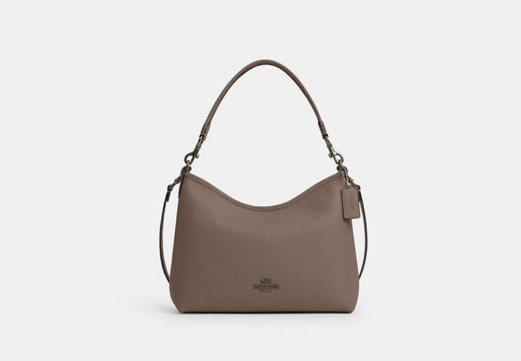 Laurel Shoulder Bag - Gunmetal/Dark Stone