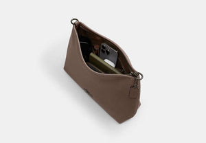 Laurel Shoulder Bag - Gunmetal/Dark Stone