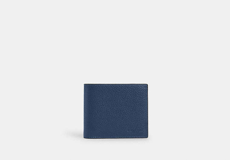 3-In-1 Wallet - Deep Blue
