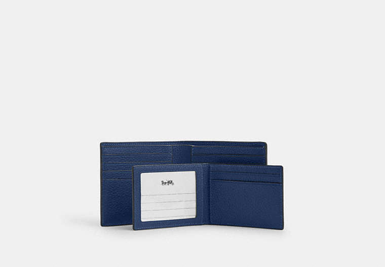 3-In-1 Wallet - Deep Blue