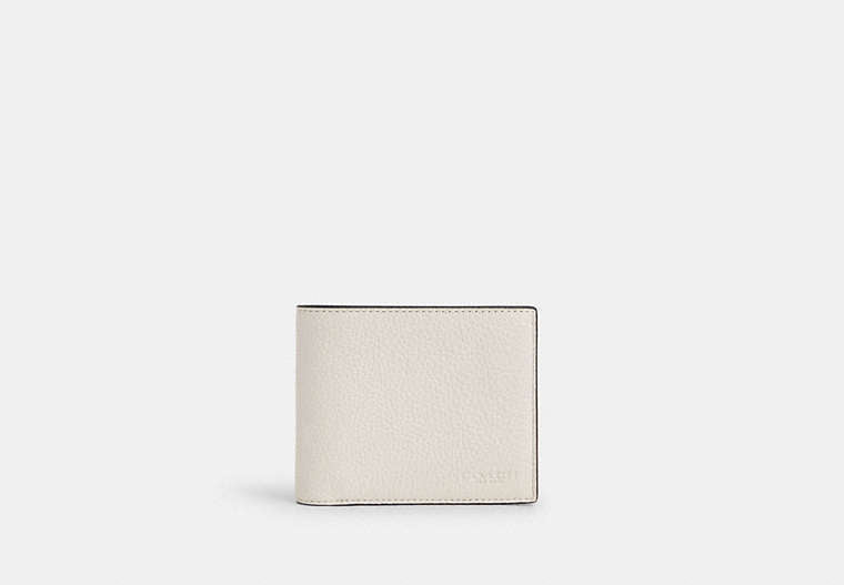3-In-1 Wallet - Gunmetal/Chalk