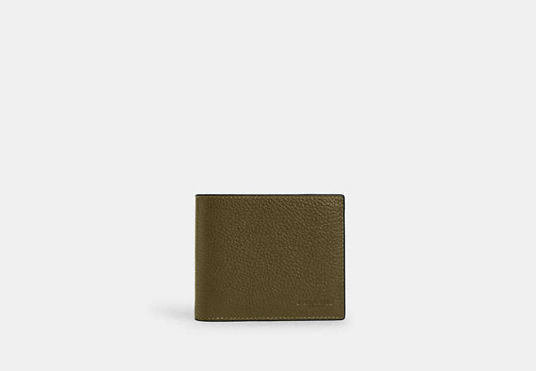 3-In-1 Wallet - Silver/Olive