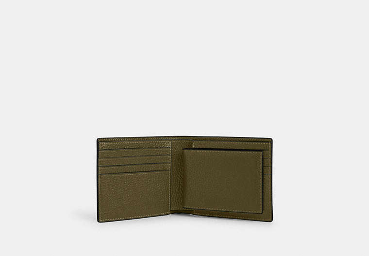 3-In-1 Wallet - Silver/Olive