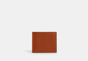 3-In-1 Wallet - Amber Brown