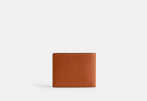 3-In-1 Wallet - Amber Brown