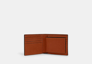 3-In-1 Wallet - Amber Brown