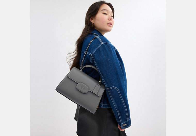 Short Pearl Strap - Gunmetal