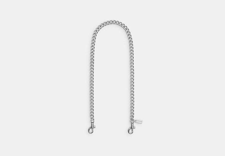 Short Pearl Strap - Silver/Silver