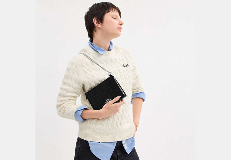 Short Pearl Strap - Silver/Silver