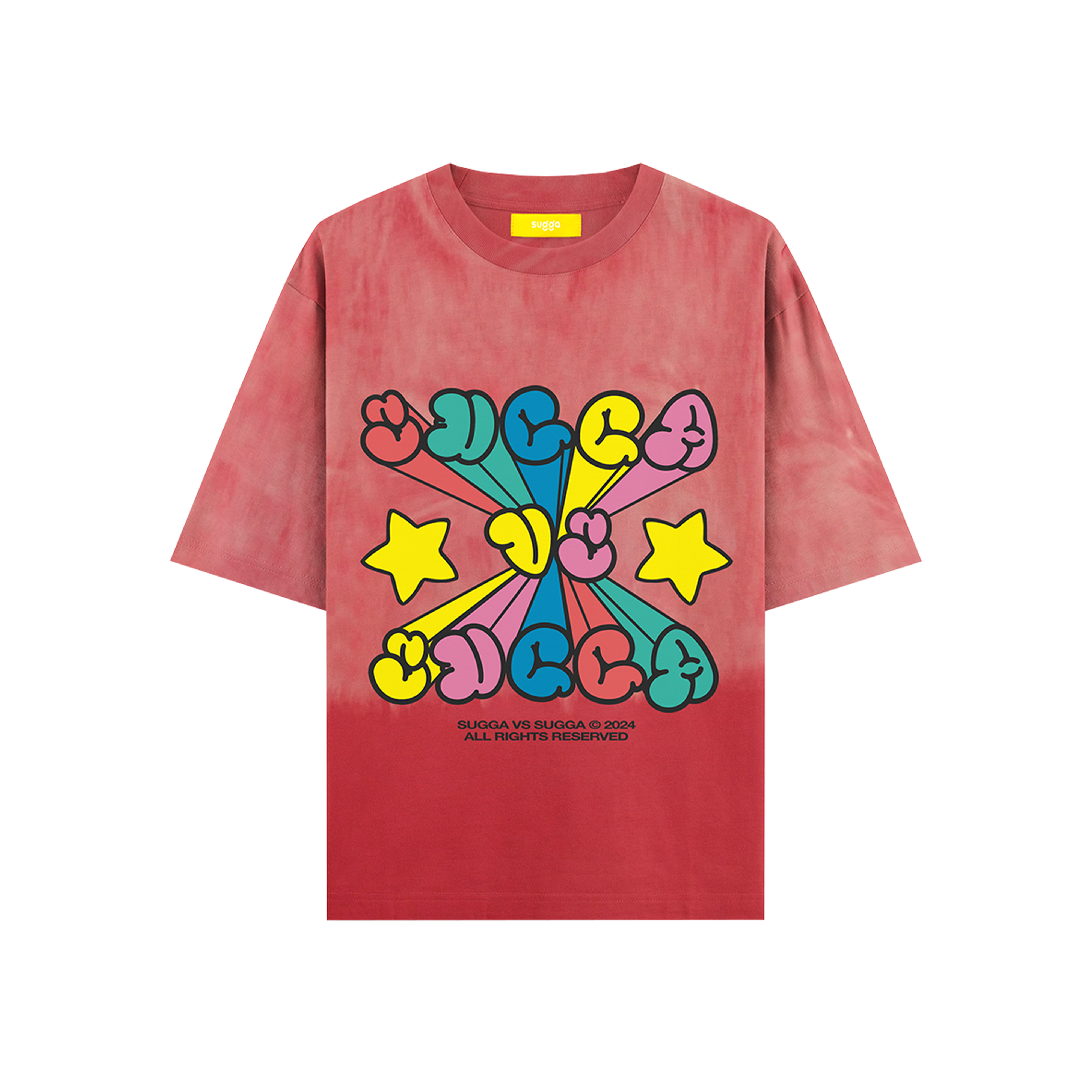 Sugga Cream Roll T-shirt - Red Velvet