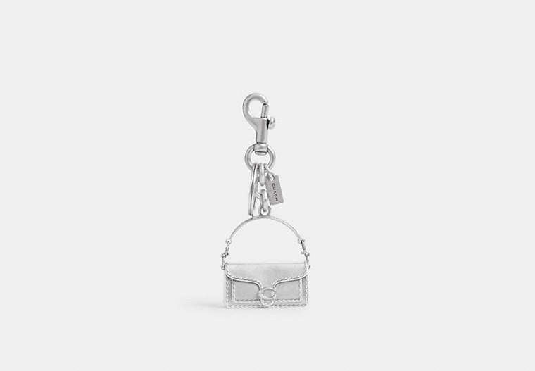 Signature Bag Charm - Silver/Silver