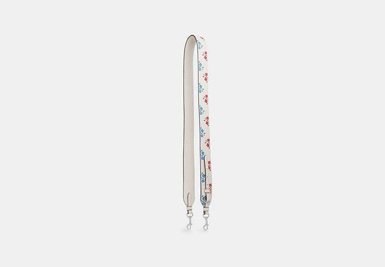Short Jewelry Chain Strap - Silver/Chalk Multi