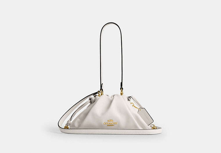 Faye Shoulder Bag - Gold/Chalk