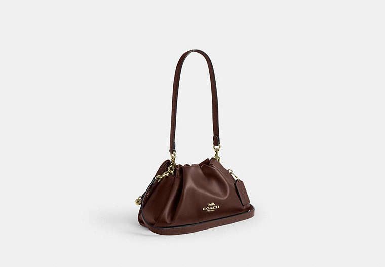Faye Shoulder Bag - Gold/Maple