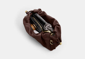 Faye Shoulder Bag - Gold/Maple