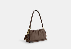 Faye Shoulder Bag - Gold/Dark Stone