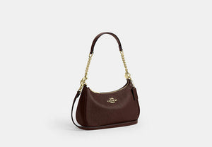 Teri Shoulder Bag - Gold/Maple