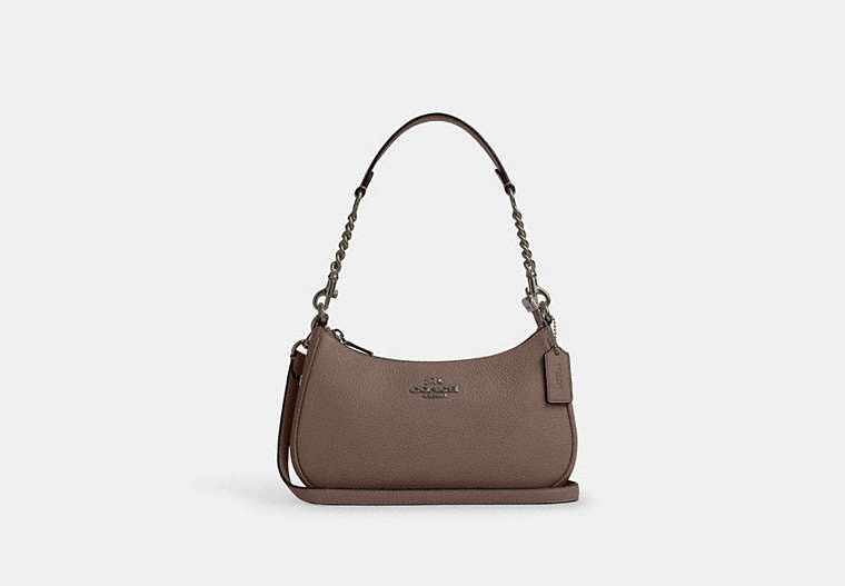 Teri Shoulder Bag - Gunmetal/Dark Stone