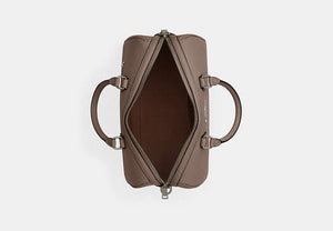 Rowan Large Satchel Bag - Gunmetal/Dark Stone