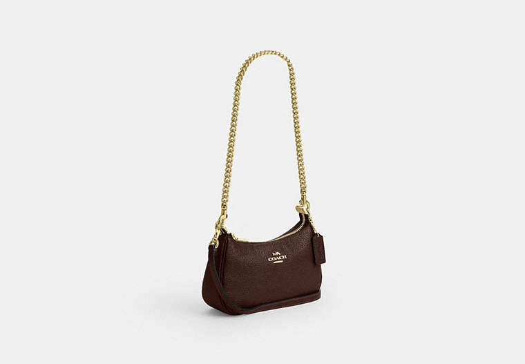 Teri Mini Crossbody Bag - Gold/Maple