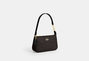 Nolita 19 In Signature Canvas - Gold/Walnut/Black
