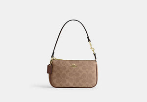 Nolita 19 In Signature Canvas - Gold/Tan/Brown