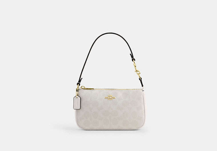 Nolita 19 In Signature Canvas - Gold/White/Chalk