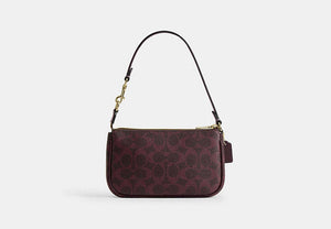 Nolita 19 In Signature Canvas - Gold/Black Currant