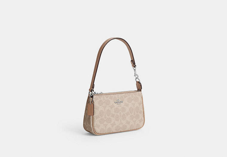 Nolita 19 In Signature Canvas - Silver/Sand/Taupe
