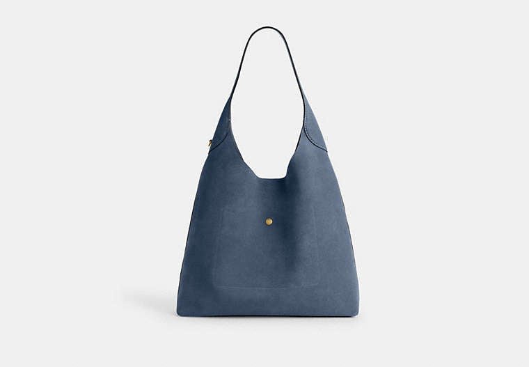 Brooklyn Shoulder Bag 39 - Brass/Light Denim
