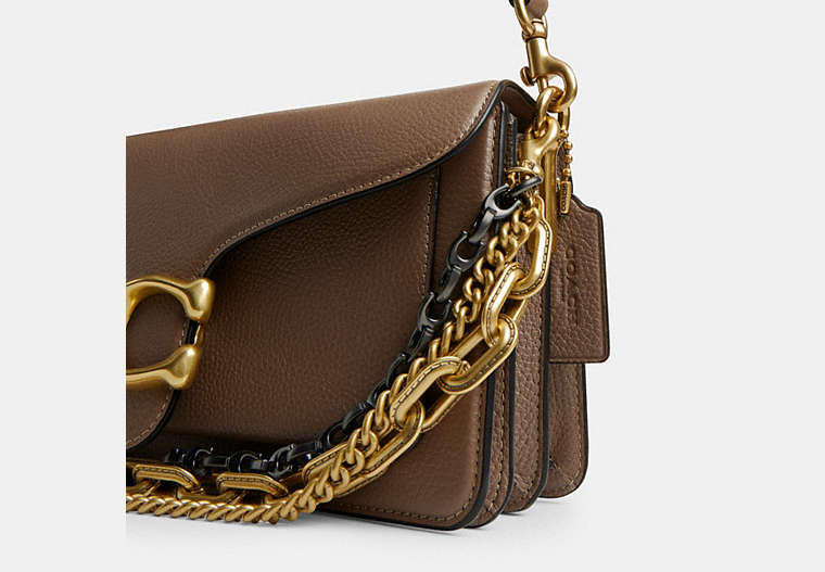 Short Jewelry Chain Strap - Brass/Brass