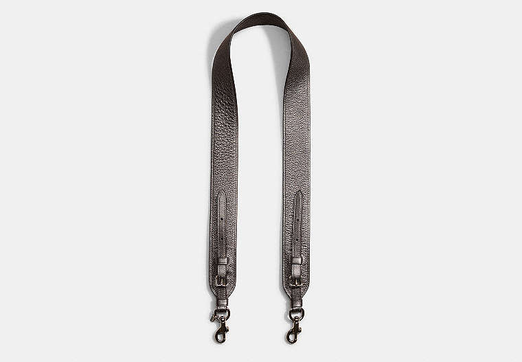 Short Jewelry Chain Strap - Silver/Metallic Graphite
