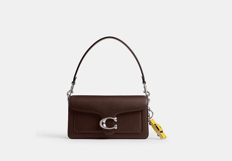 Small Taxi Bag Charm - Silver/Multi