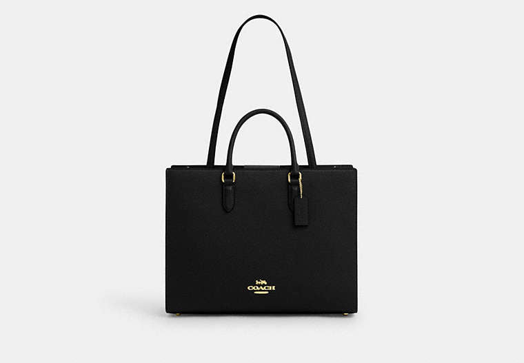 Maggie Tote Bag - Gold/Black