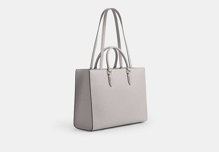 Maggie Tote Bag - Gold/Dove Grey